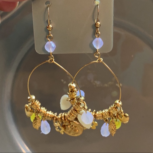 NWT Aldo Hoops Chandelier Carm Earrings - Picture 7 of 10